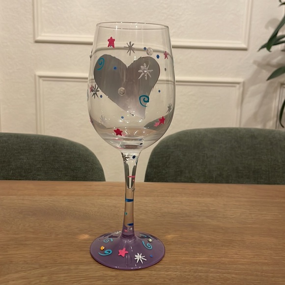 Lolita wine glass “Silver Lining” - Picture 2 of 4